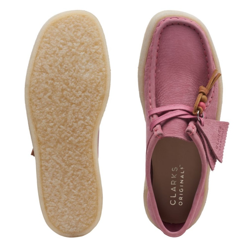 Clarks Wallabee Cup Ženske Cipele Roze | Hrvatska-38247