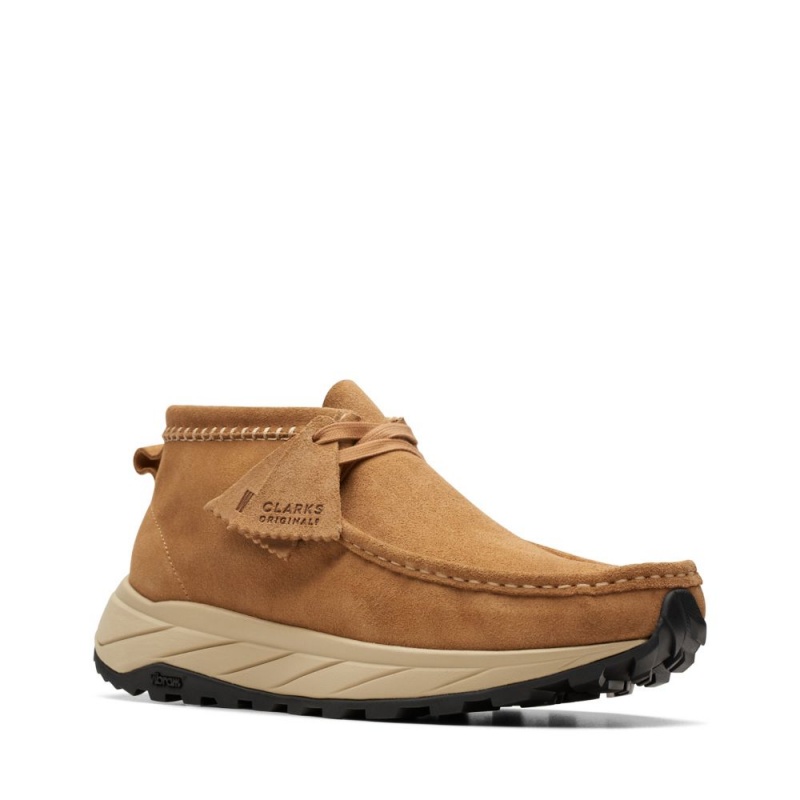 Clarks Wallabee Eden Muške Cizme Tamno Smeđe | Hrvatska-84730