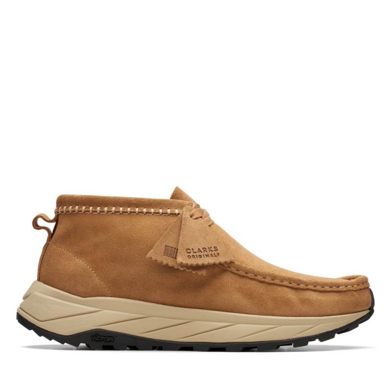 Clarks Wallabee Eden Muške Cizme Tamno Smeđe | Hrvatska-84730