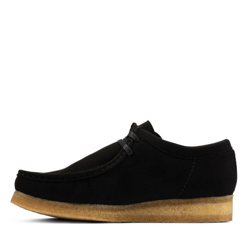 Clarks Wallabee Muške Cipele Crne | Hrvatska-09567