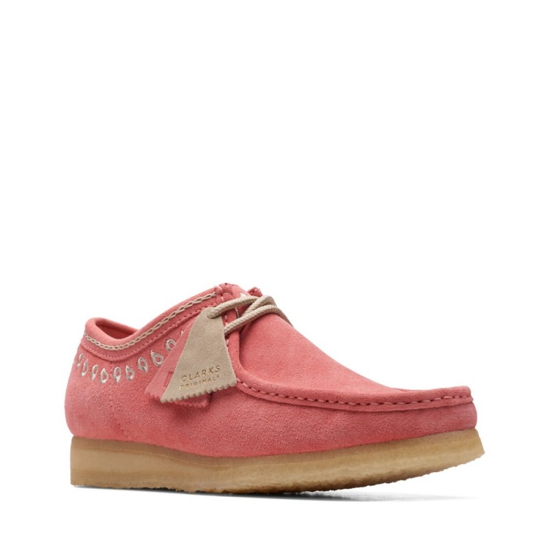 Clarks Wallabee Muške Cipele Roze | Hrvatska-83549