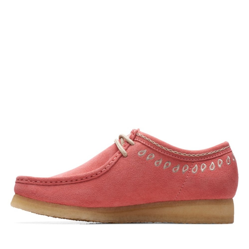 Clarks Wallabee Muške Cipele Roze | Hrvatska-83549