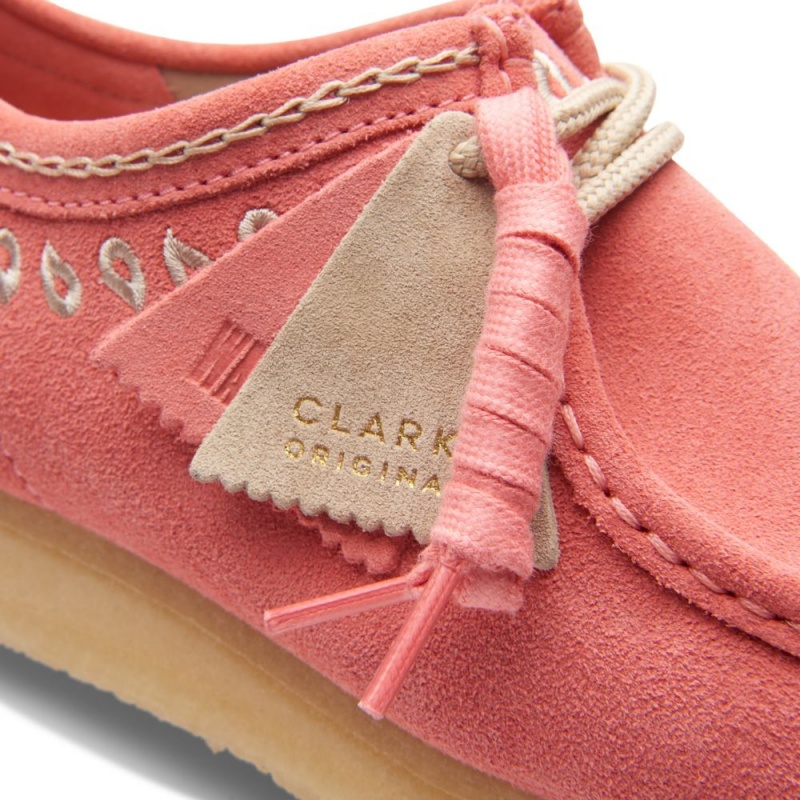 Clarks Wallabee Muške Cipele Roze | Hrvatska-83549