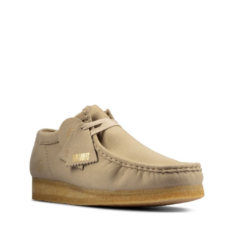 Clarks Wallabee Muške Cipele Smeđe | Hrvatska-82065