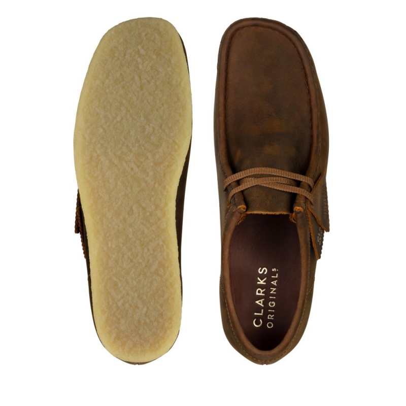 Clarks Wallabee Muške Cipele Smeđe | Hrvatska-74512