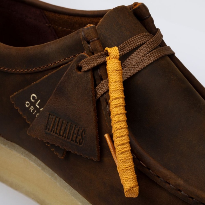 Clarks Wallabee Muške Cipele Smeđe | Hrvatska-74512