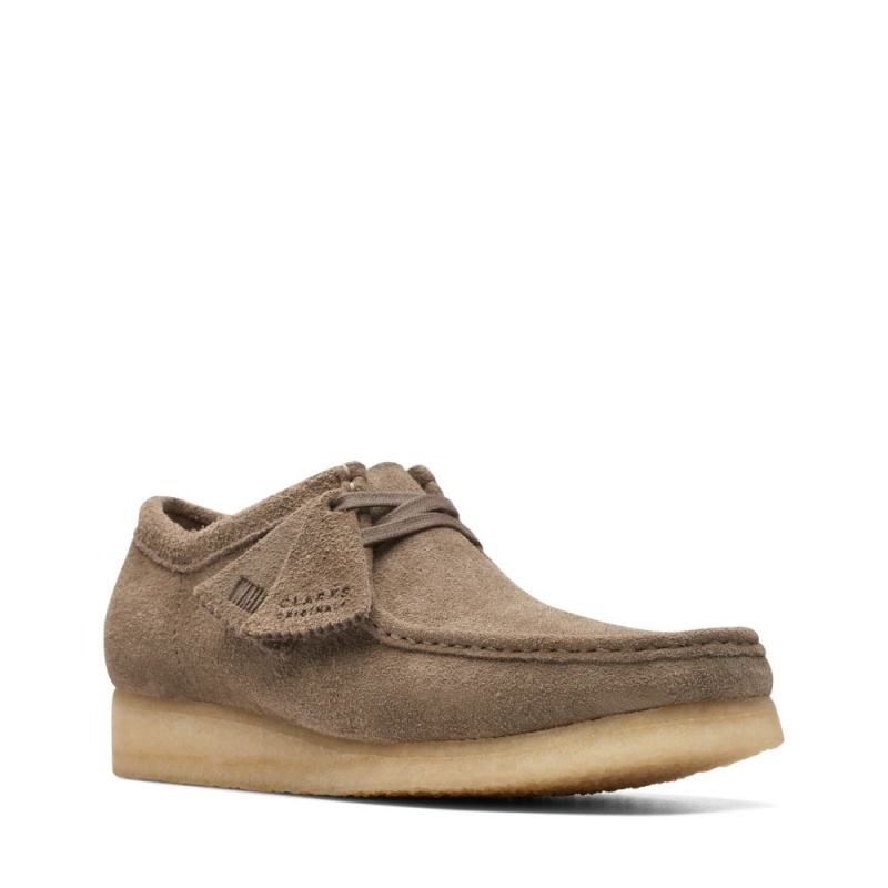 Clarks Wallabee Muške Cipele Tamno Sive | Hrvatska-45279