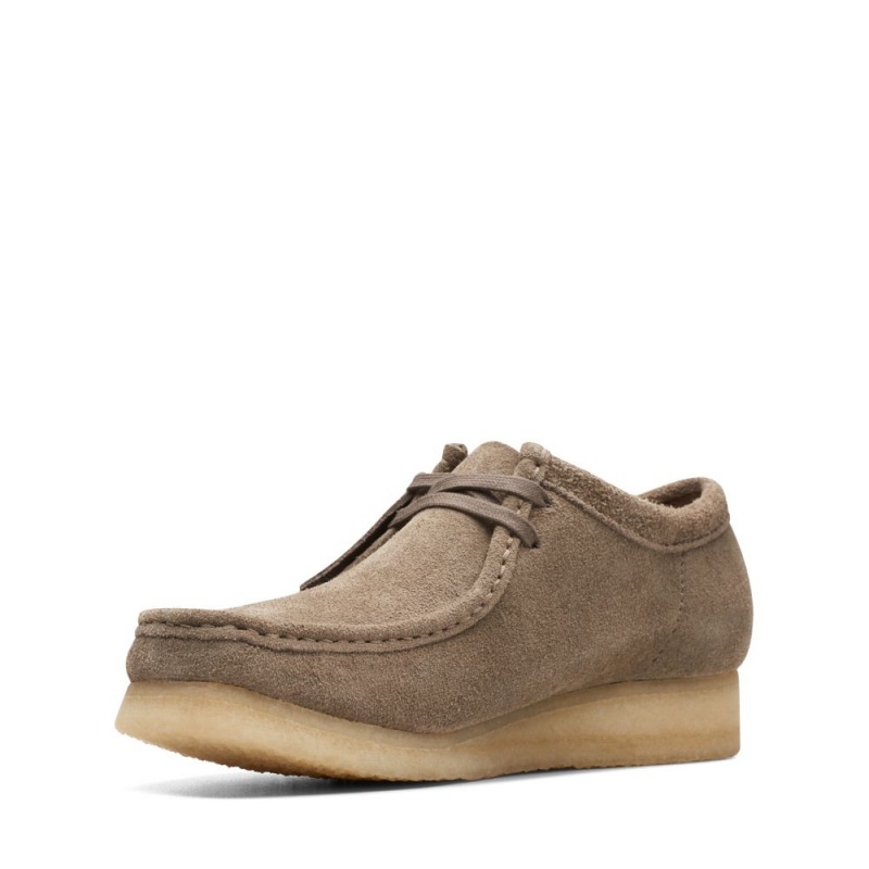 Clarks Wallabee Muške Cipele Tamno Sive | Hrvatska-45279