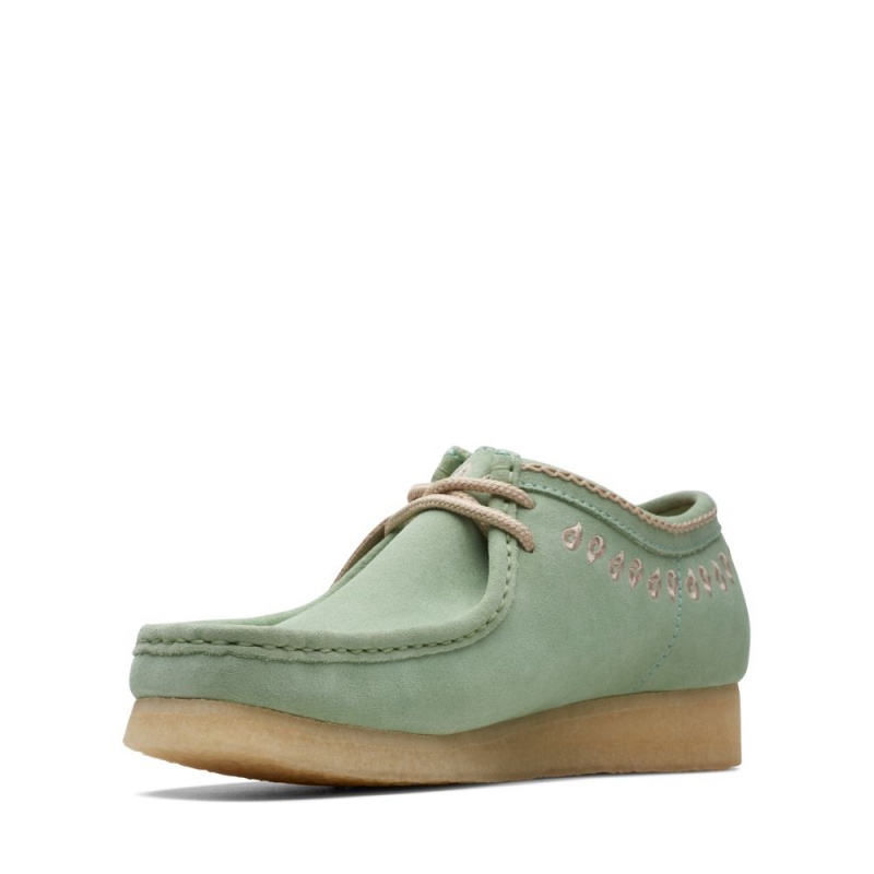 Clarks Wallabee Muške Cipele Zelene | Hrvatska-93081