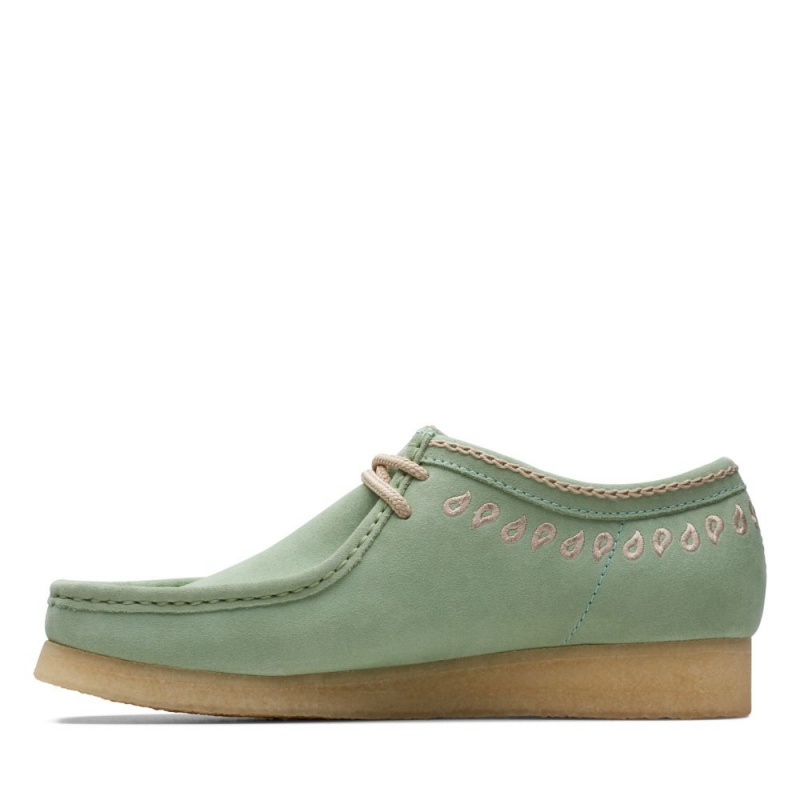 Clarks Wallabee Muške Cipele Zelene | Hrvatska-93081