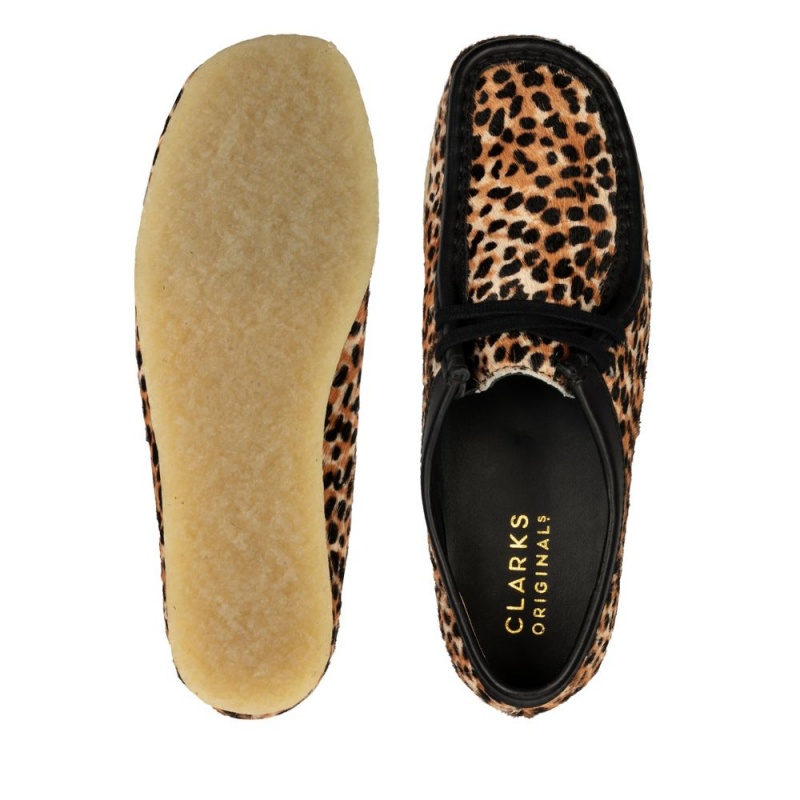 Clarks Wallabee Ženske Cipele Leopard | Hrvatska-39721