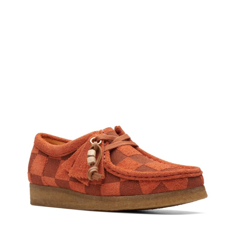 Clarks Wallabee Ženske Cipele Narančaste | Hrvatska-69872