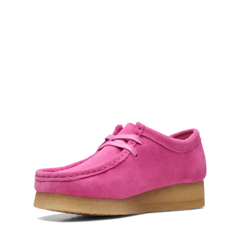 Clarks Wallabee Ženske Cipele Roze | Hrvatska-94573