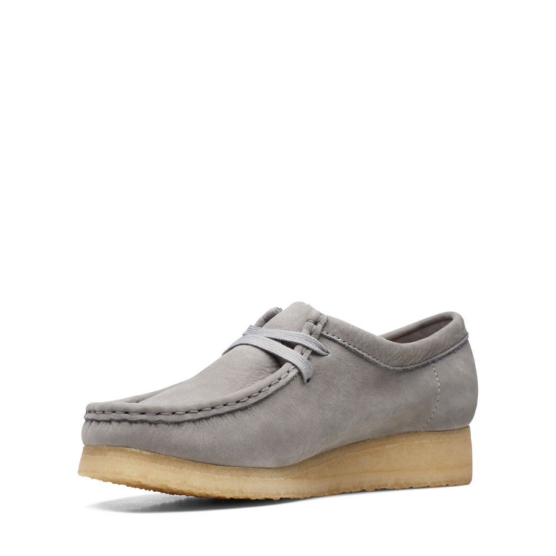 Clarks Wallabee Ženske Cipele Sive | Hrvatska-61825