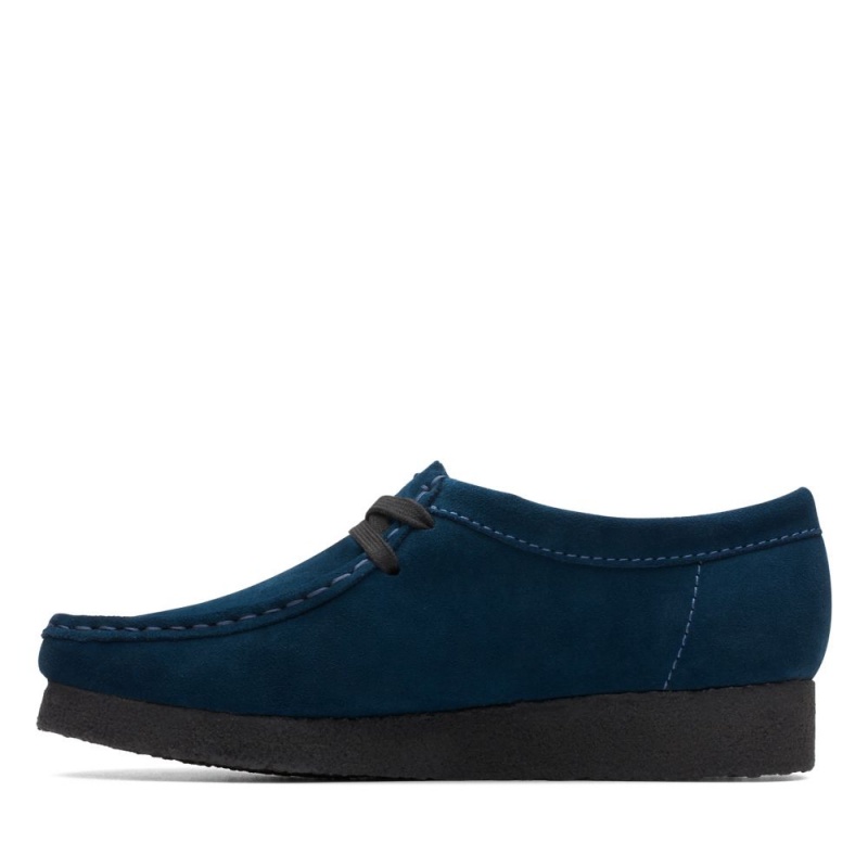 Clarks Wallabee Ženske Cipele Tamno Plave | Hrvatska-94207