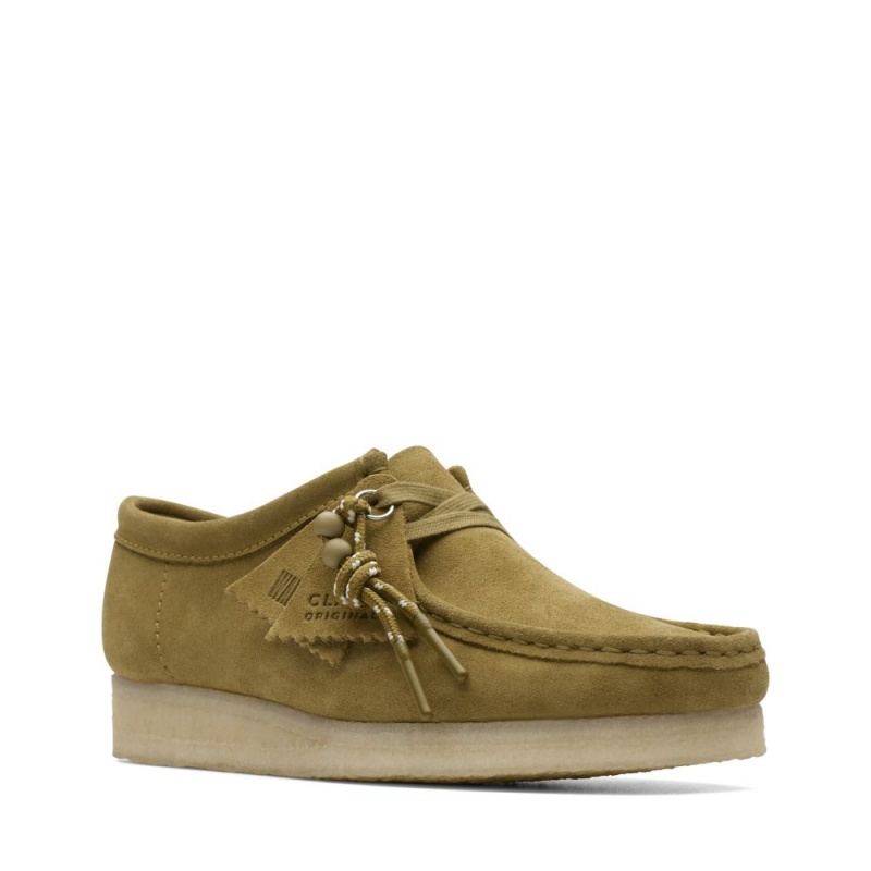 Clarks Wallabee Ženske Cipele Zelene | Hrvatska-23067