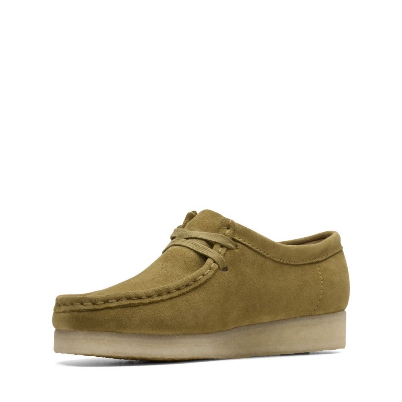 Clarks Wallabee Ženske Cipele Zelene | Hrvatska-23067