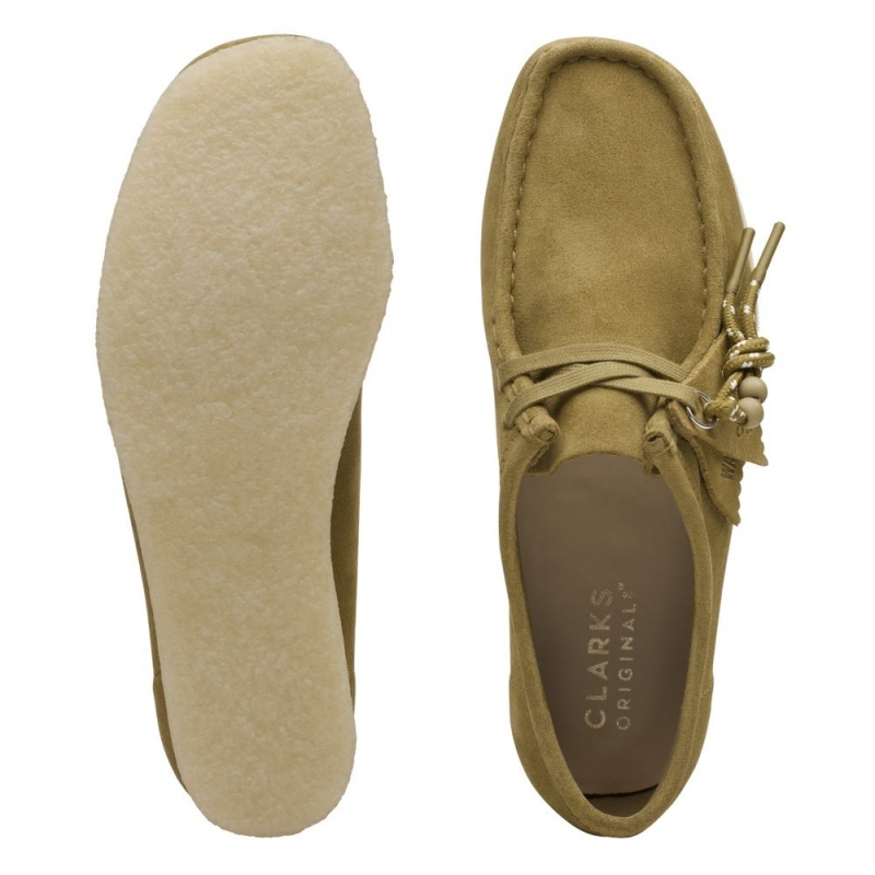 Clarks Wallabee Ženske Cipele Zelene | Hrvatska-23067