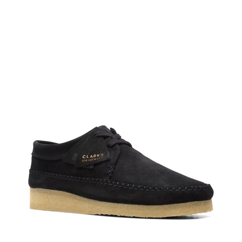 Clarks Weaver Muške Originals Crne | Hrvatska-49125