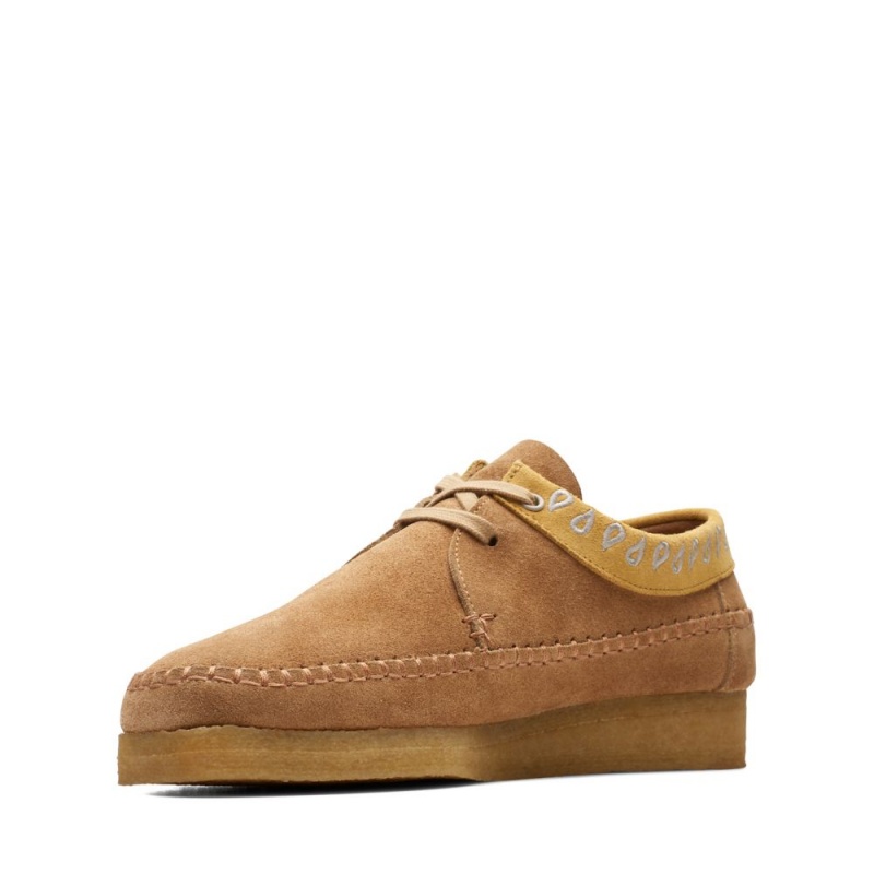 Clarks Weaver Muške Originals Smeđe | Hrvatska-57614