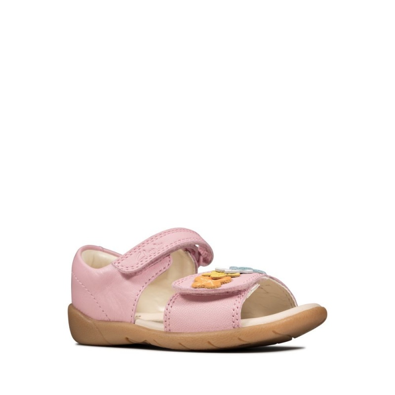 Clarks Zora Finch Toddler Djevojčice Sandale Roze | Hrvatska-42358