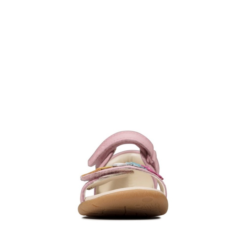 Clarks Zora Finch Toddler Djevojčice Sandale Roze | Hrvatska-42358