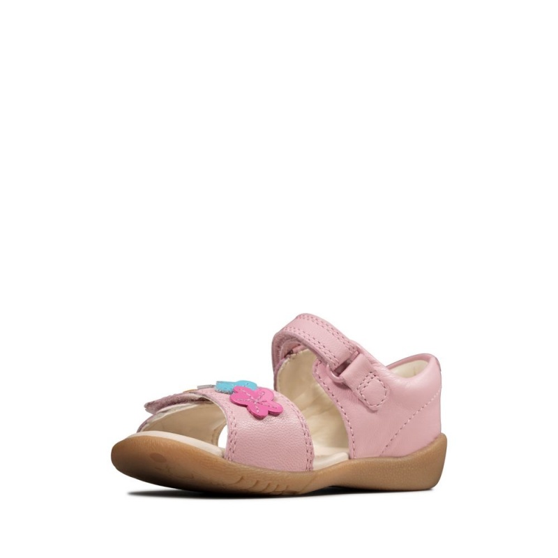 Clarks Zora Finch Toddler Djevojčice Sandale Roze | Hrvatska-42358