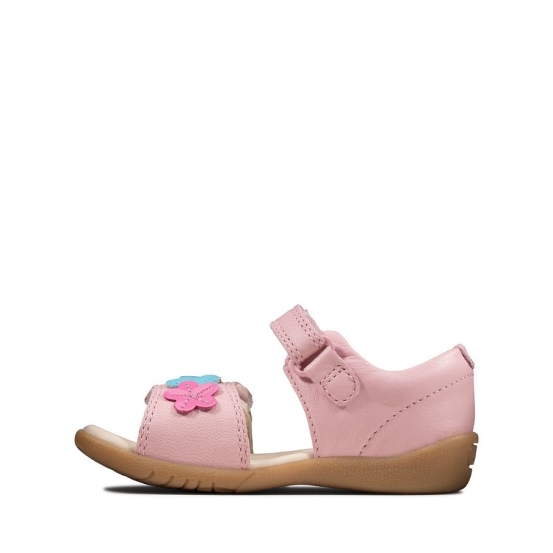 Clarks Zora Finch Toddler Djevojčice Sandale Roze | Hrvatska-42358