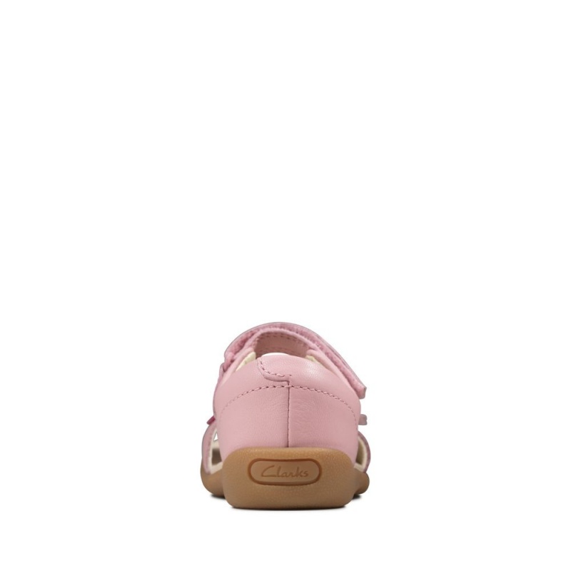 Clarks Zora Finch Toddler Djevojčice Sandale Roze | Hrvatska-42358