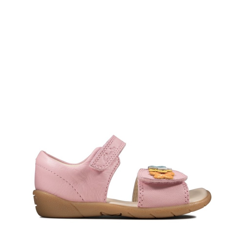 Clarks Zora Finch Toddler Djevojčice Sandale Roze | Hrvatska-42358