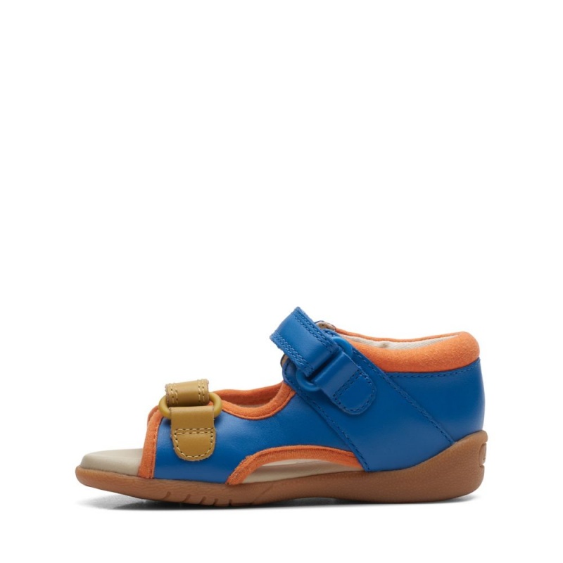 Clarks Zora Rex Toddler Dječake Sandale Plave | Hrvatska-70518