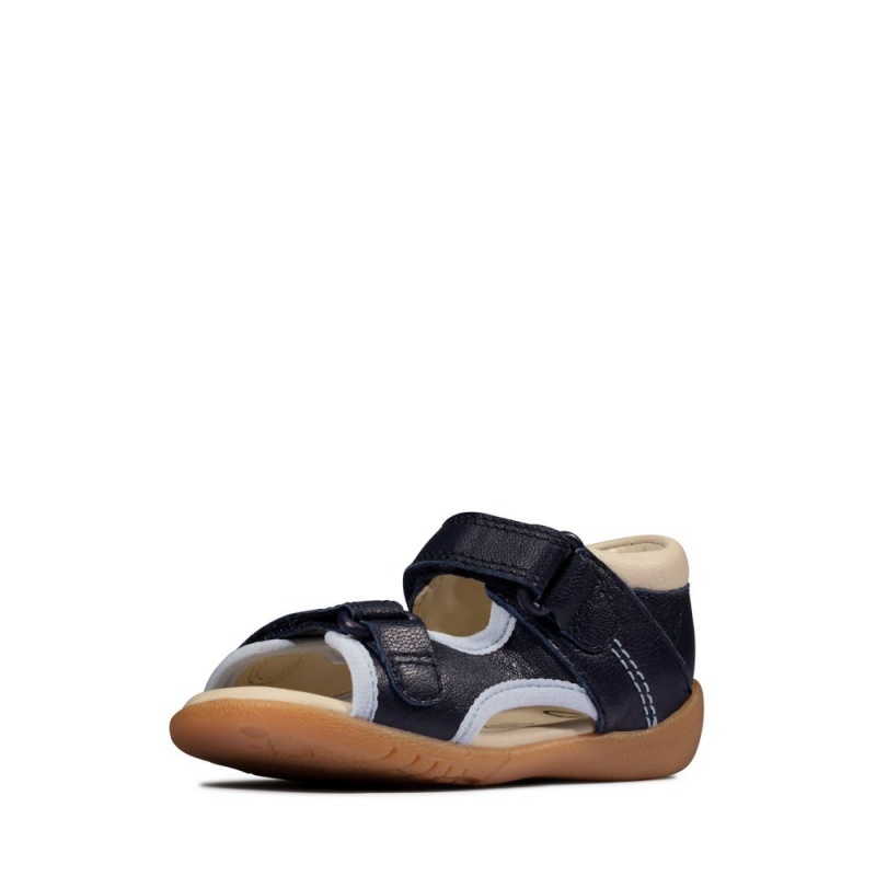 Clarks Zora Spirit Toddler Dječake Sandale Tamnoplave | Hrvatska-80126