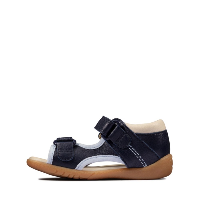 Clarks Zora Spirit Toddler Dječake Sandale Tamnoplave | Hrvatska-80126